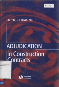 Adjudication in Construction Contracts