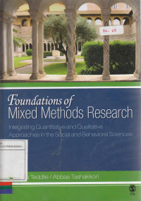 Foundation of mixed methods research