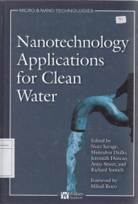 Nanotechnology Applications For Clean Water