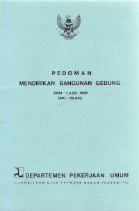 Pedoman Mendirikan Bangunan Gedung