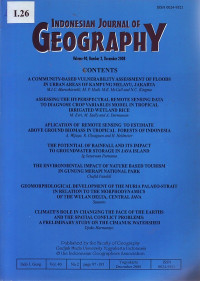 Indonesian Journal of Geography Volume 40 Nomor 2 Desember 2008