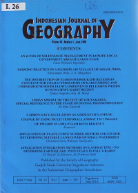 Indonesian Journal of Geography Volume 42 Nomor 1 Juni 2010