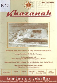 Khazanah Volume 7 Nomor 3 November 2014