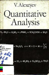 Quantitative Analysis