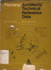 Planning: Architects' Technical Reference Data