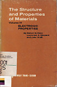 The Structure and Properties of Materials Volume IV: Electronic Properties