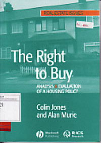 The right to buy: Analysis & evaluation of a housing policy