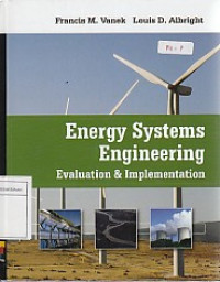 Energy Systems Engineering: Evaluation & implementation