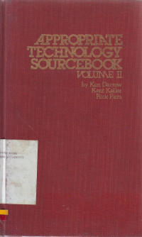 Appropriate Technology Sourcebook, Volume II