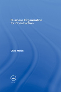 Business Organisation for Contruction