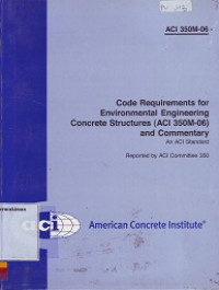 Code Requirements for Environmental Engineering Concrete Structures