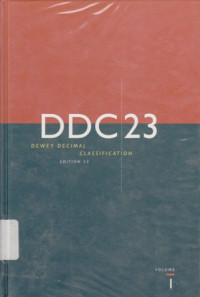 DDC 23 Volume 1