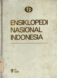 Ensiklopedi Nasional Indonesia Jilid 9