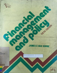 Financial Management and Policy