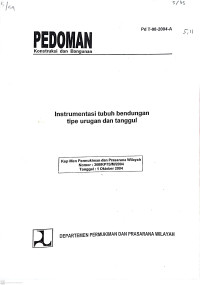 Pedoman Konstruksi dan Bangunan Pd T-04-2004-A: Pembuatan Bendungan Bronjong dengan Sekat Semi Kedap Air Pada Irigasi Desa