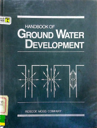 Handbook of Ground Water Development