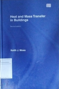 Heat and Mass Transfer in Buildings