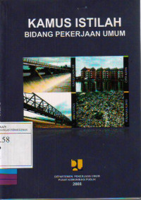Kamus Istilah Bidang Pekerjaan Umum