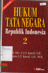 Hukum Tata Negara Republik Indonesia 2