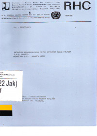 Ketentuan Penanggulangan Bahaya Kebakaran Dalam Wilayah D.K.I. Jakarta (Peraturan D.K.I. Jakarta 1975