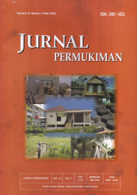 Jurnal Permukiman Volume 11 Nomor 1 Mei 2016