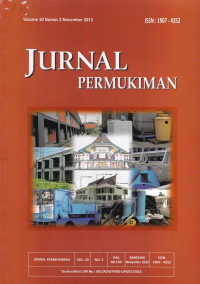 Jurnal Permukiman Volume 10 Nomor 2 November 2015