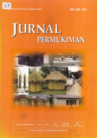 Jurnal Permukiman Volume 9 Nomor 2 2014