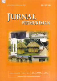 Jurnal Permukiman Volume 8 Nomor 3 November 2013