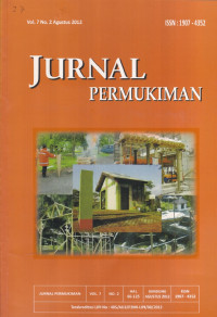 Jurnal Permukiman Volume 7 Nomor 2 Agustus 2012