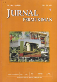 Jurnal Permukiman Volume 6 Nomor 1 April 2011