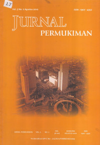 Jurnal Permukiman Volume 5 Nomor 2 Agustus 2010