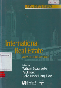 International real estate: An institutional approach