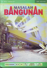 Masalah Bangunan Volume 46 Nomor 1 Oktober 2011