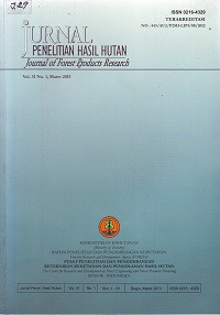 Jurnal Penelitian Hasil Hutan Volume 31 Nomor 1 Maret 2013