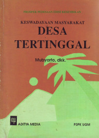 Keswadayaan Masyarakat Desa Tertinggal