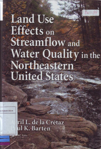 Land Use Effects on Streamflow and Water Quality in the Northeastern United States