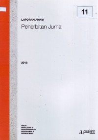 Laporan akhir 2018: Penerbitan jurnal