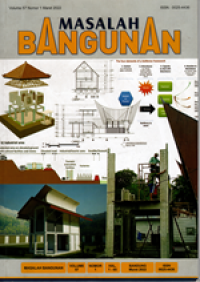 Masalah Bangunan Volume 57 Nomor 1 Maret 2022