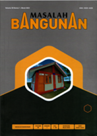 Masalah Bangunan Volume 58 Nomor 1, Maret 2023