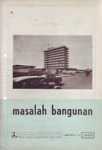 Masalah Bangunan Volume 14 Nomor 1-2 May 1969