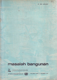 Masalah Bangunan Volume 18 Nomor 3 October 1973