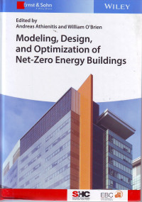 Modeling, design, and optimization of net-zero energy buildings