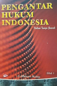 Pengantar Hukum Indonesia: Dalam Tanya Jawab