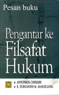 Pengantar ke Filsafat hukum