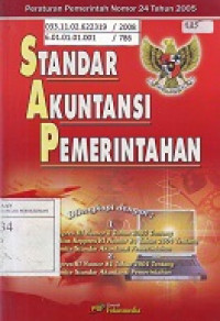 Peraturan Pemerintah Nomor 24 Tahun 2005 tentang Standar Akuntansi Pemerintahan