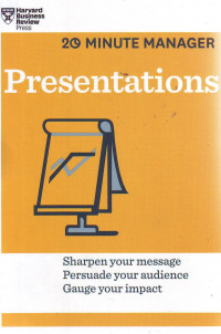 20 Minute manager: Presentations