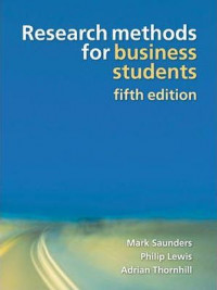 Research Methods for Business Students