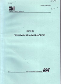 SNI 06-6860-2002: Metode Pengujian Angka Bau dalam Air