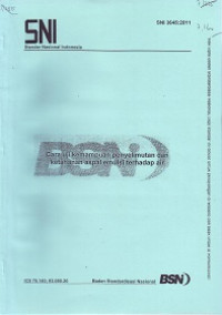 SNI 3645:2011: Cara Uji Kemampuan Penyelimutan dan Ketahanan Aspal Emulsi terhadap Air