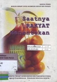 Saatnya Rakyat Menentukan: Penerapan Prinsip Kehati-Hatian dan Partisipasi Publik dalam Pengembangan Teknologi Rekayasa Genetik